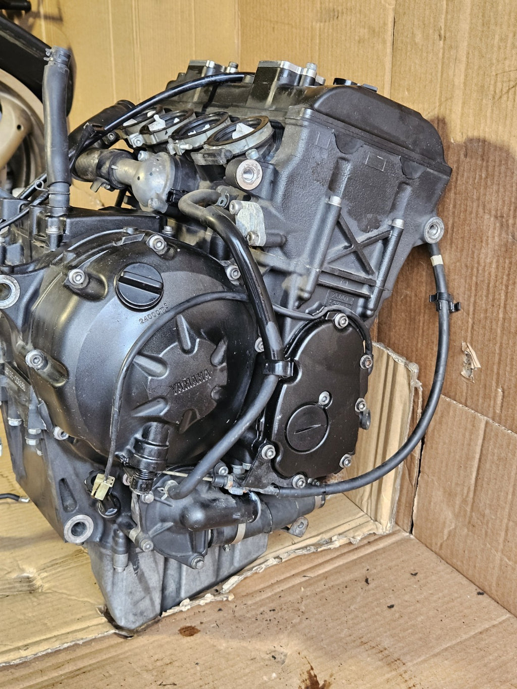 08-16 Yamaha R6 YZF-R6 YZF R6 Engine Motor READ COMPLETE ENGINE Running3