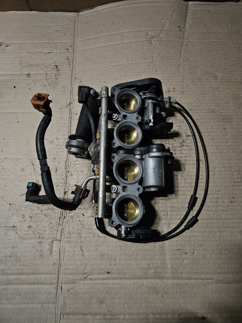 2008-2016 Yamaha YZF-R6 R6 OEM Throttle Bodies Fuel Injectors 13S-13750-00-0019