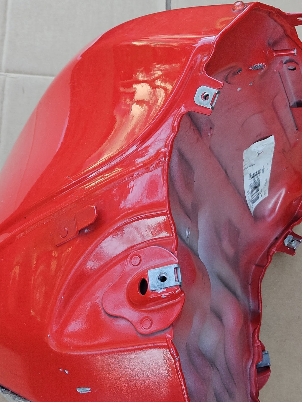 2010-2014 BMW S1000R OEM Fuel Gas Tank Red Petrol Reservoir NO DENTS