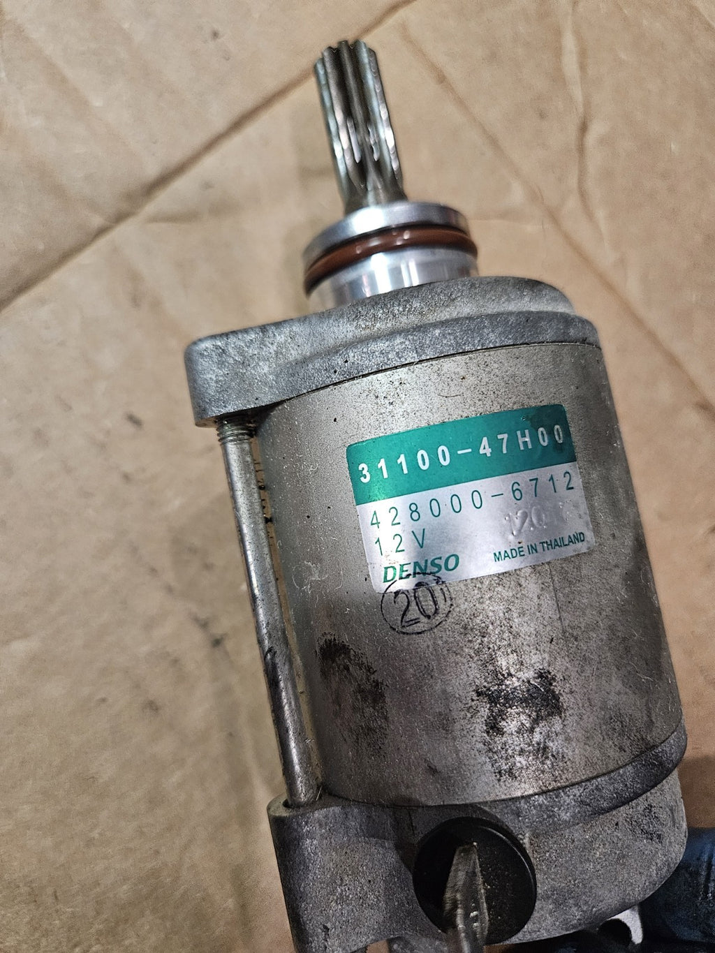 09-16 2015 Suzuki GSXR1000 OEM Starter Motor Engine Starting Unit 31100-47H00