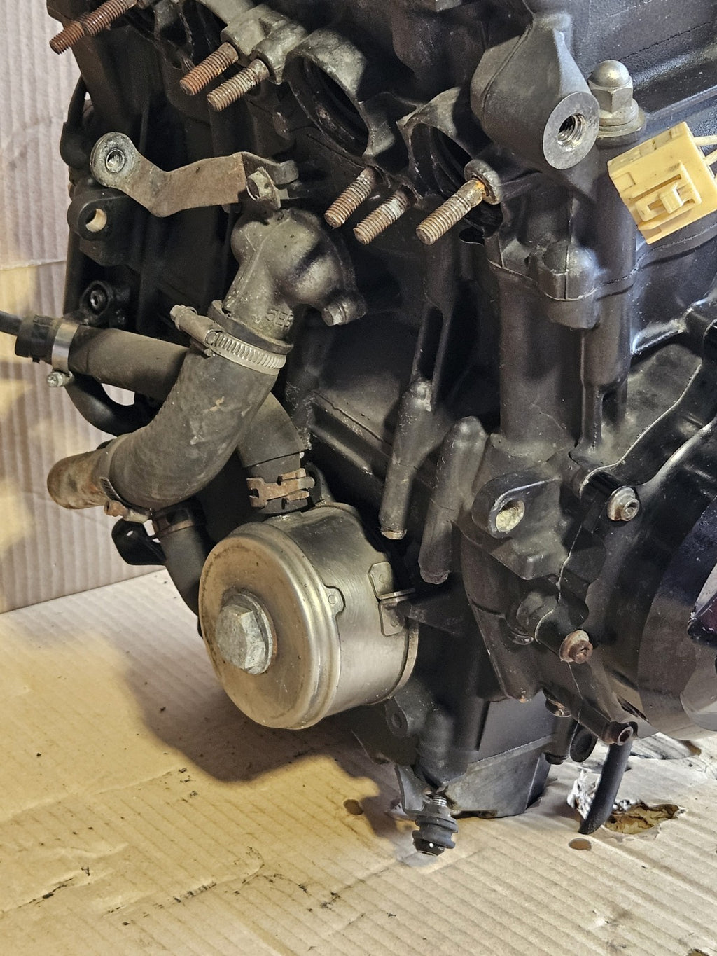 08-16 Yamaha R6 YZF-R6 YZF R6 Engine Motor READ COMPLETE ENGINE Running12