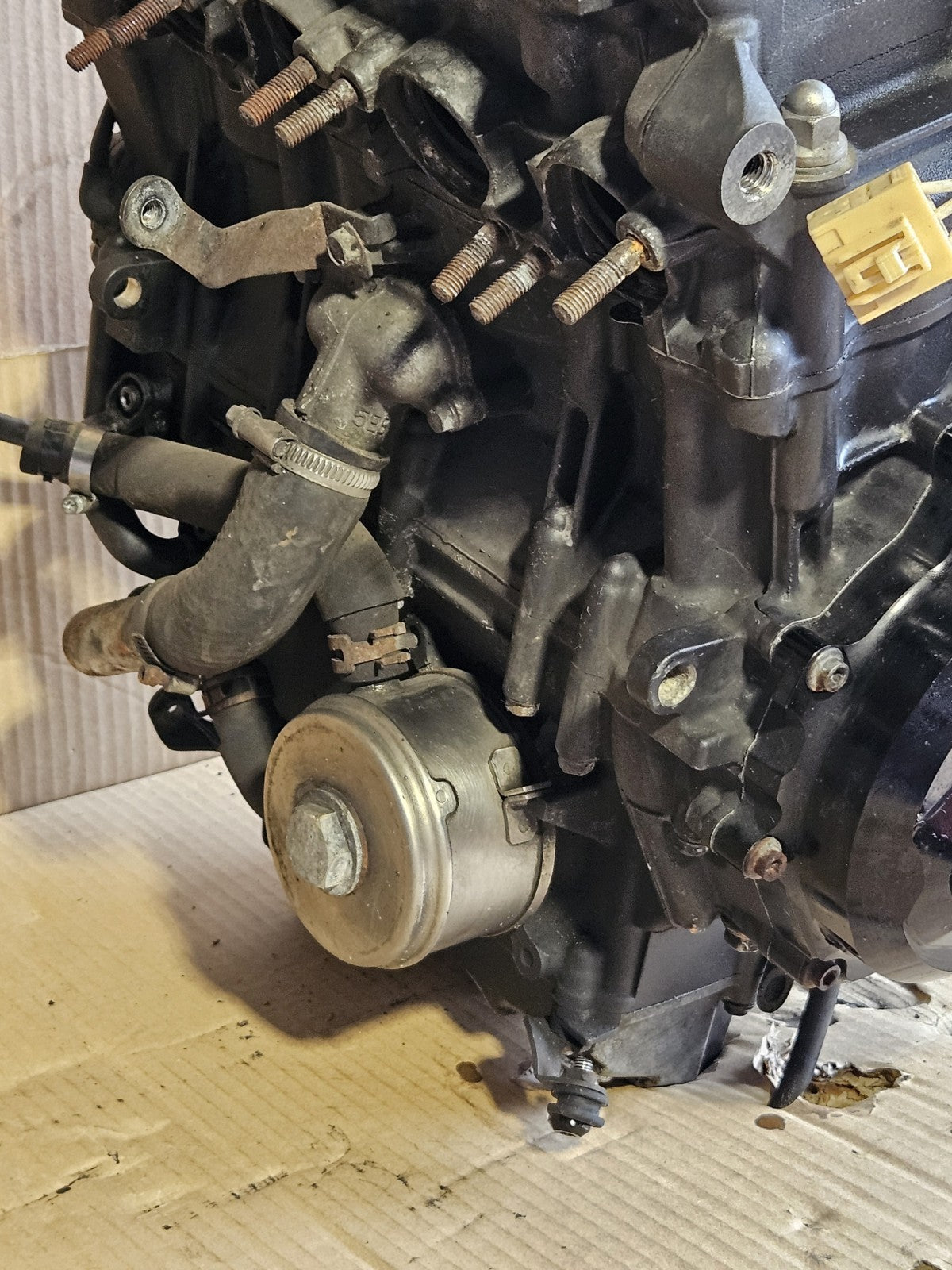 08-16 Yamaha R6 YZF-R6 YZF R6 Engine Motor READ COMPLETE ENGINE Running12