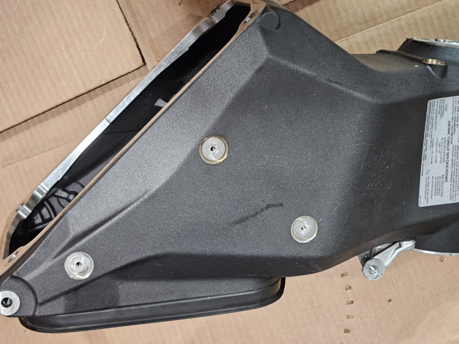 15-17 Ducati Panigale 1299 OEM Main Frame Chassis Straight Subframe Swingarm Set