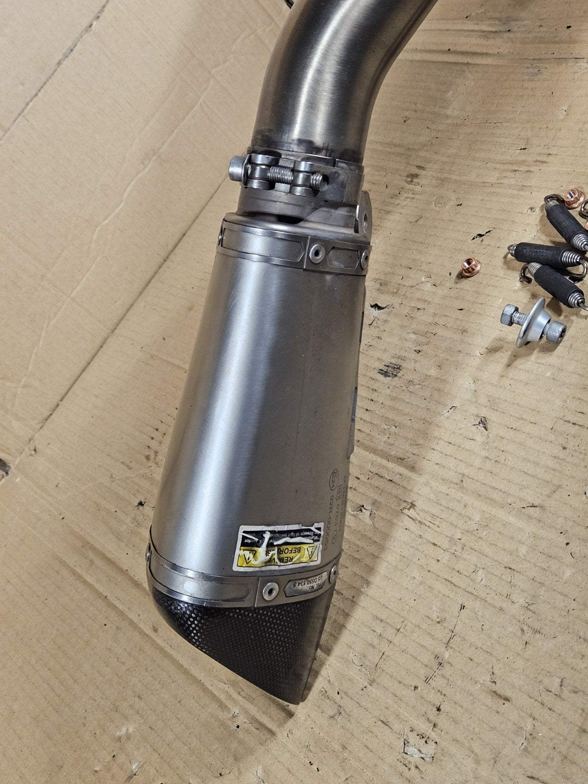 2012 BMW S1000RR Akrapovic Full Exhaust System Headers Slip On Muffler Complete16
