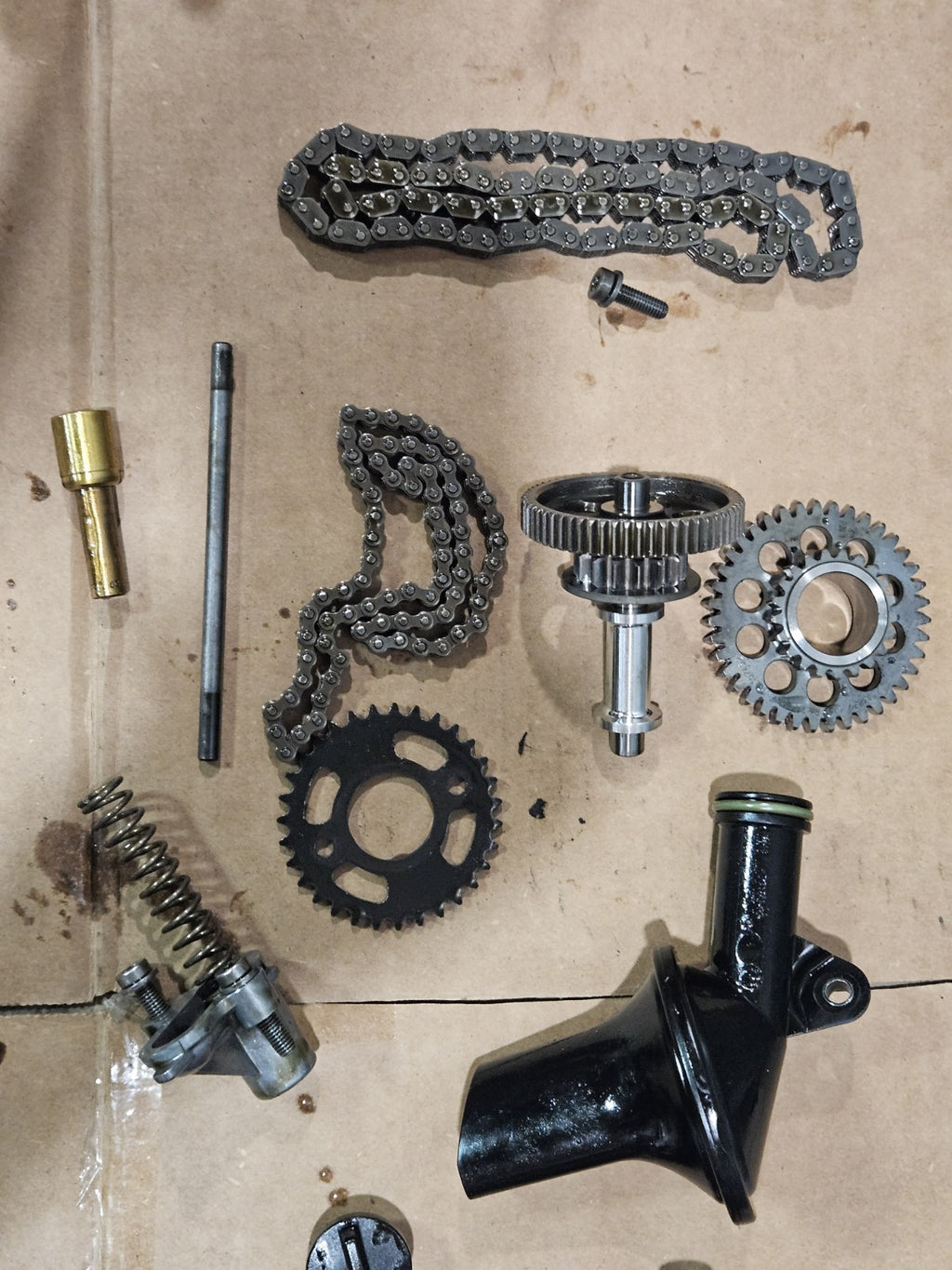 2011-2014 BMW S1000RR OEM Engine Cam Chain Misc Parts 2014