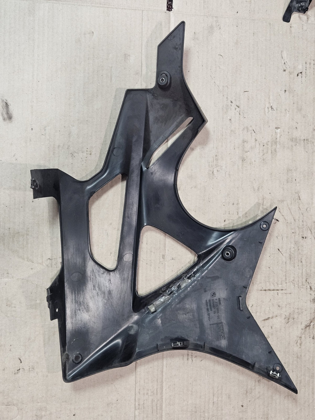 2010-2014 BMW S1000RR OEM Left Lower Fairing Shifter Side Cowl 2013