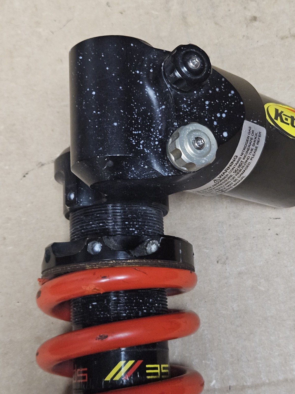 09-16 Aprilia 1000 RSV4RR RF K-Tech DDS Lite Rear Shock Suspension3