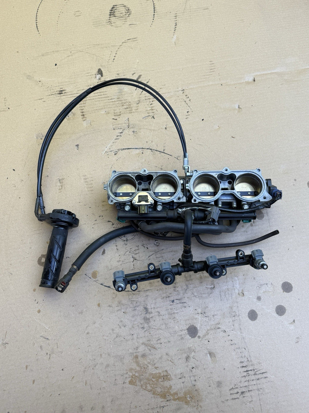 2008-2016 Honda CBR1000RR OEM Throttle Body Bodies Fuel Injectors 16460-MFL-00317