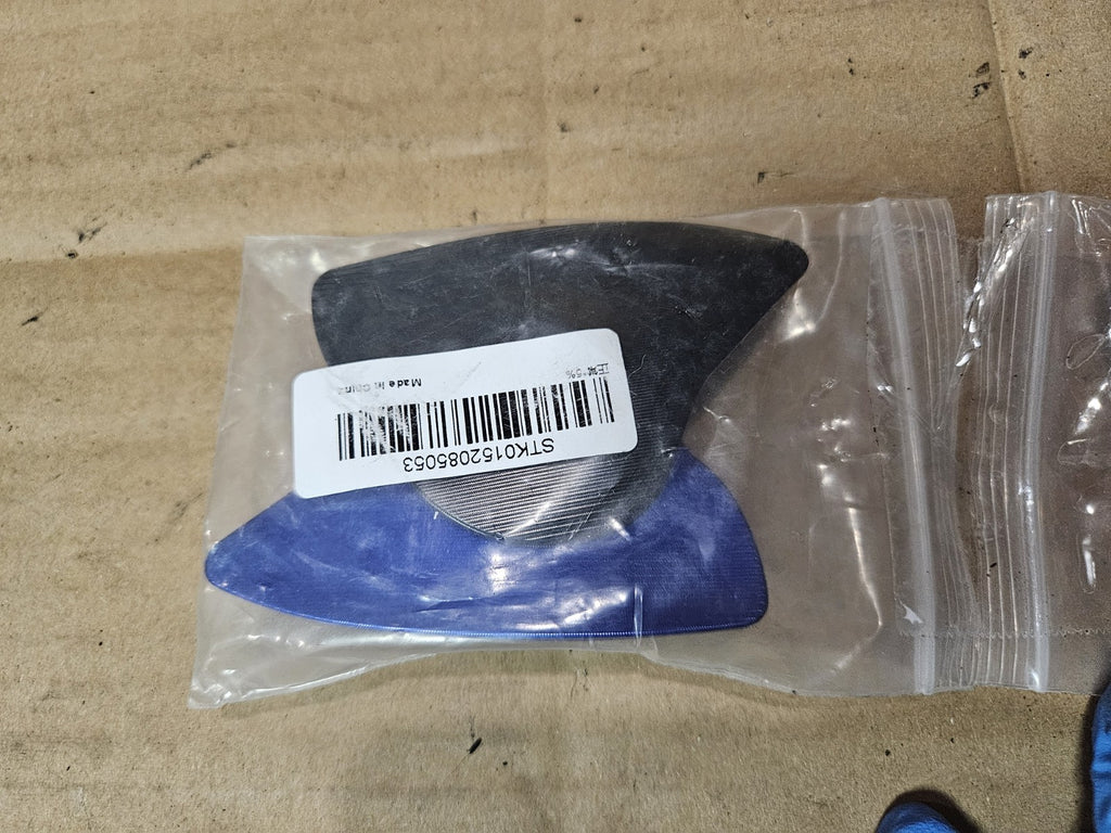 2022-2025 Yamaha YZF-R7 R7 Mirror Block Off Delete Plates Covers CNC Blue Black4