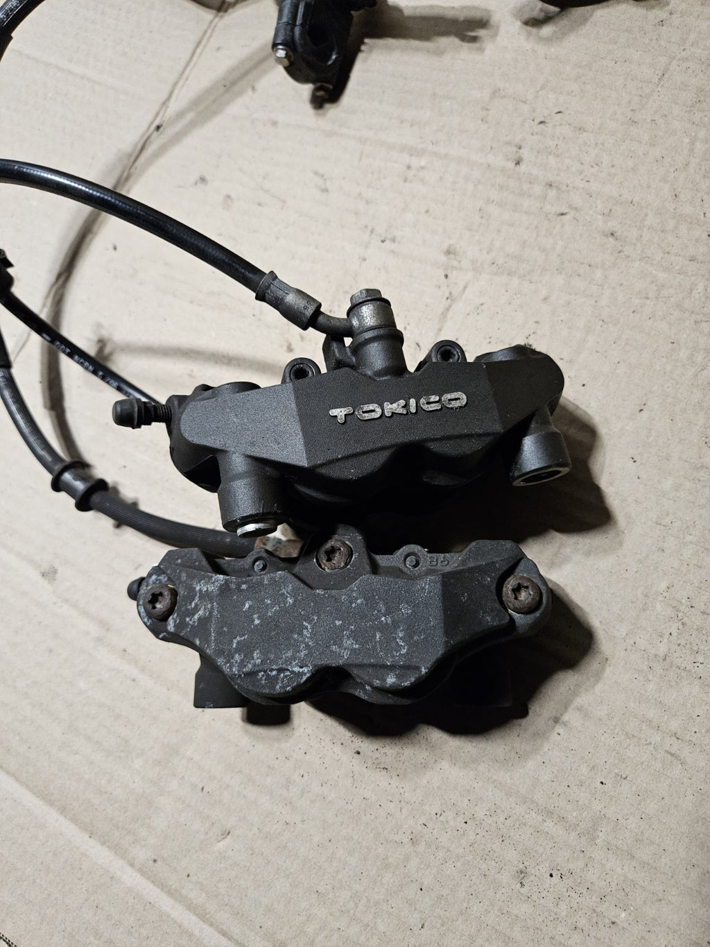 2006-2007 Suzuki GSXR600 GSXR750 Front Brake Calipers Master Cylinder OEM16