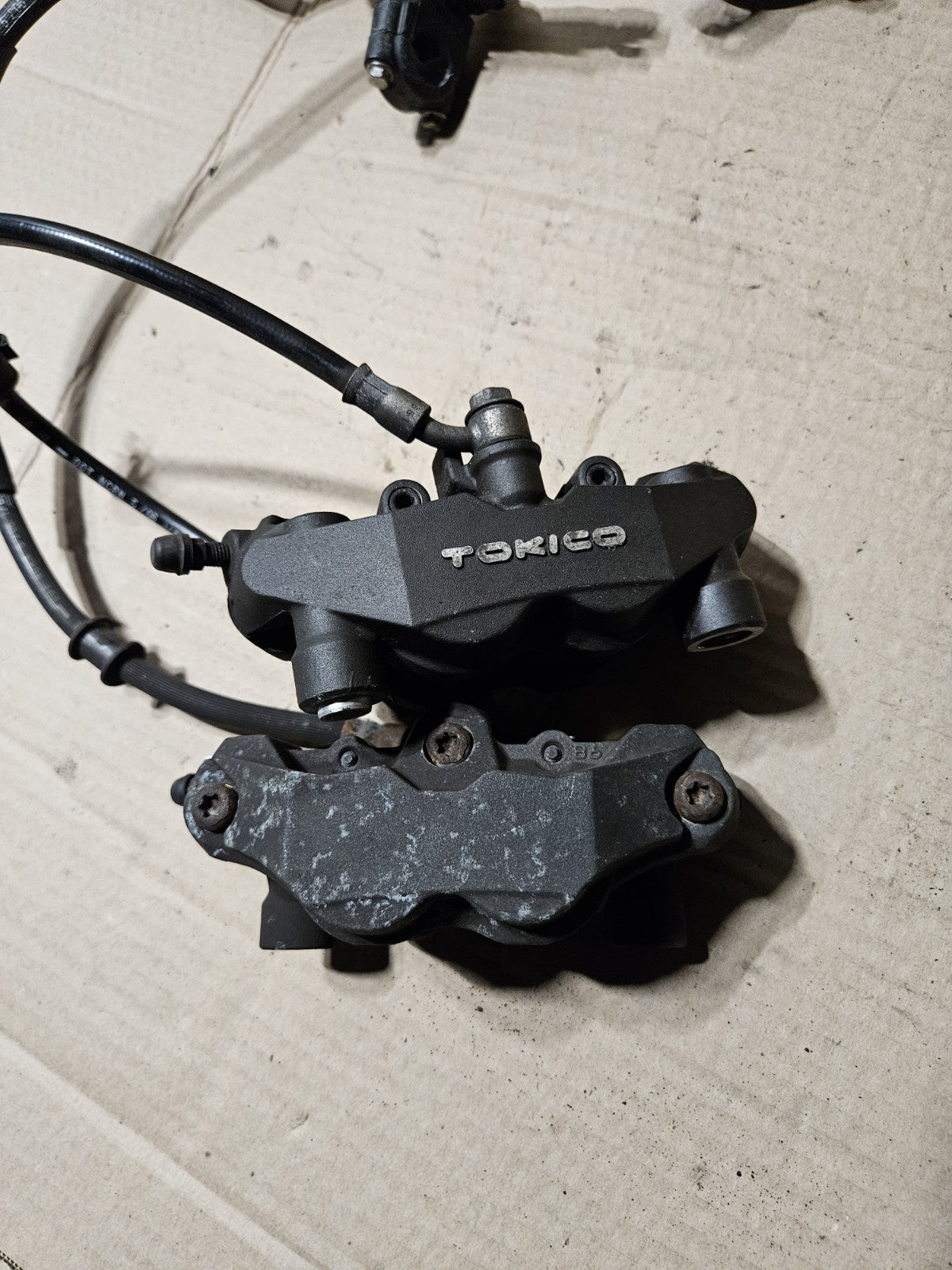 2006-2007 Suzuki GSXR600 GSXR750 Front Brake Calipers Master Cylinder OEM16