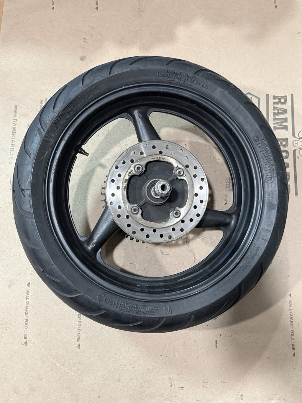 2001-2006 2002 Honda CBR600F4I Front & Rear Rim Wheel Set W/ Brake Rotors Tires