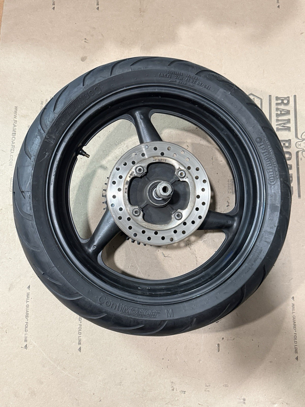 2001-2006 2002 Honda CBR600F4I Front & Rear Rim Wheel Set W/ Brake Rotors Tires