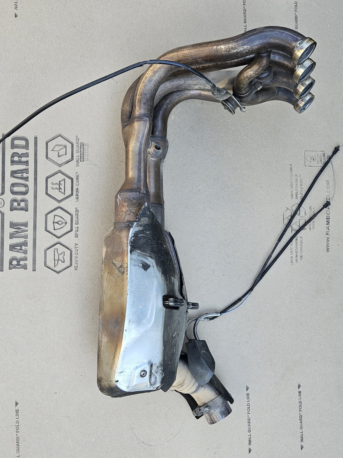 BMW S1000RR S 1000RR 2009-2014 OEM Exhaust Headers/Exhaust Manifold 185198320