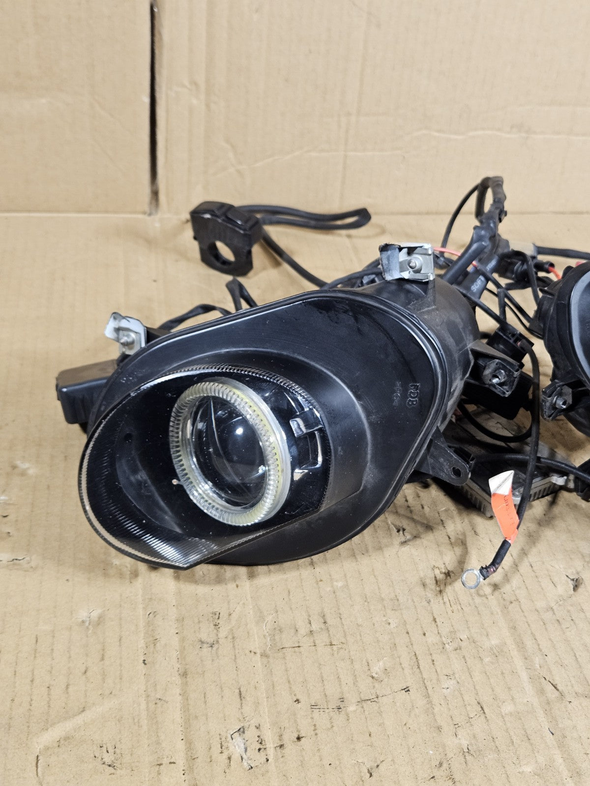 2012 BMW S1000RR Aftermarket Halo Headlight Assembly Angel Eye Front Head Light11