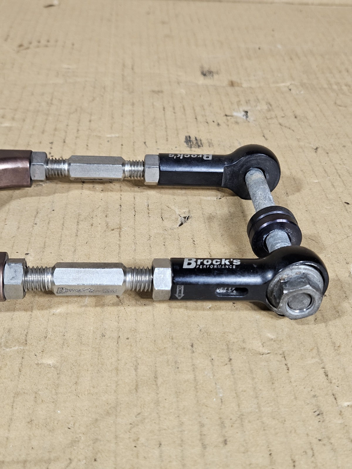 2012 BMW S1000RR Brocks Performance 500 Adjustable Lowering Link Dogbone5
