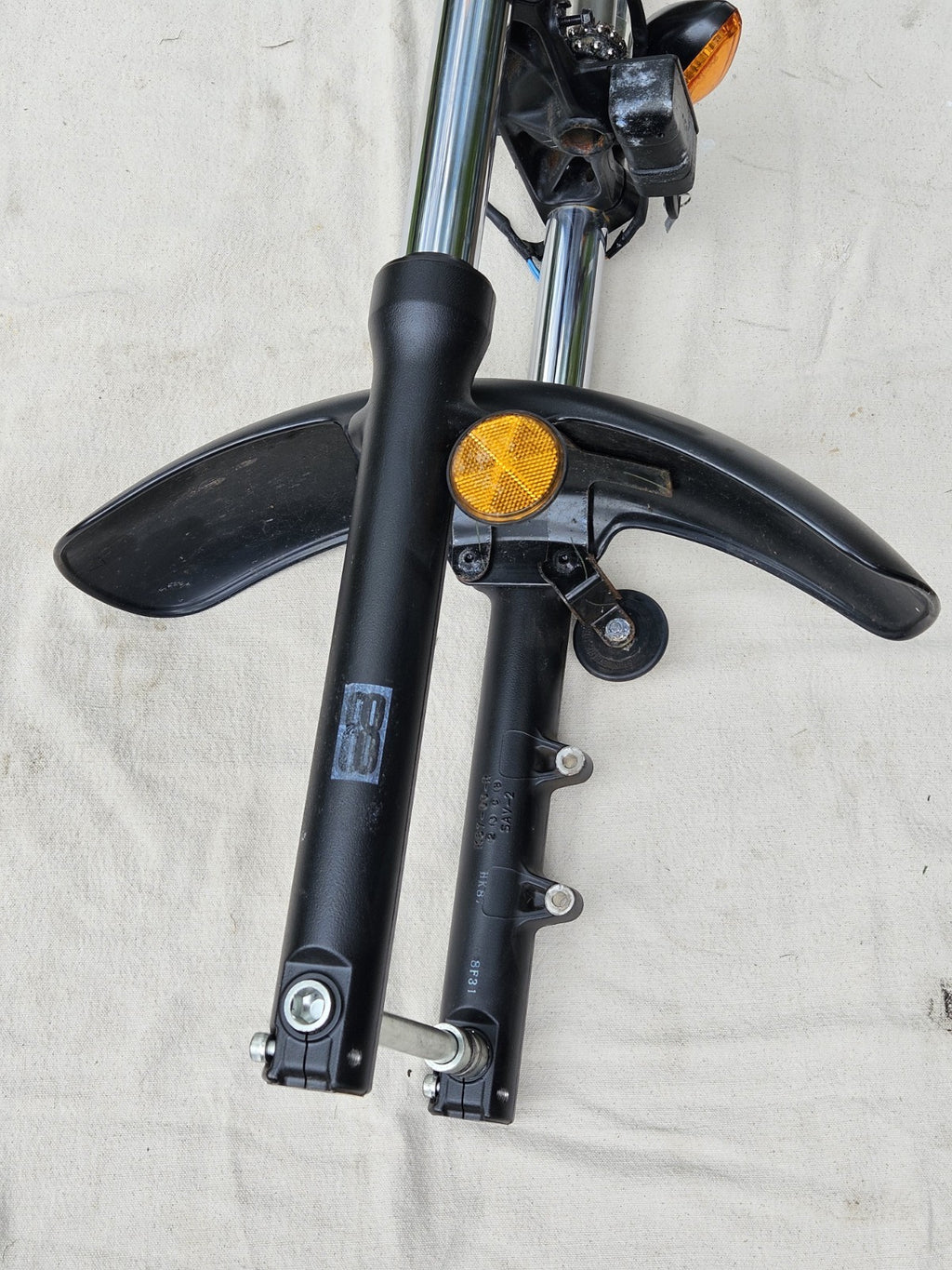 2018 Honda Rebel CMX300 Front Forks Suspension Set STRAIGHT1