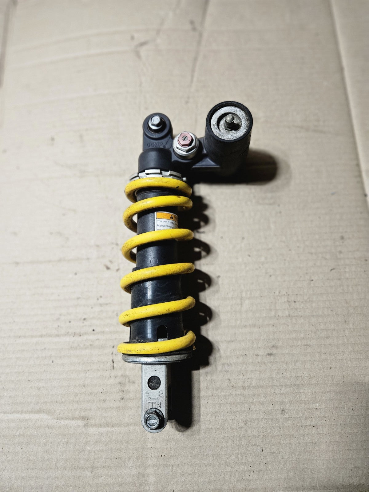 2006-2007 Suzuki GSXR600 GSX-R600 K6 K7 OEM Rear Shock Absorber Monoshock Spring2