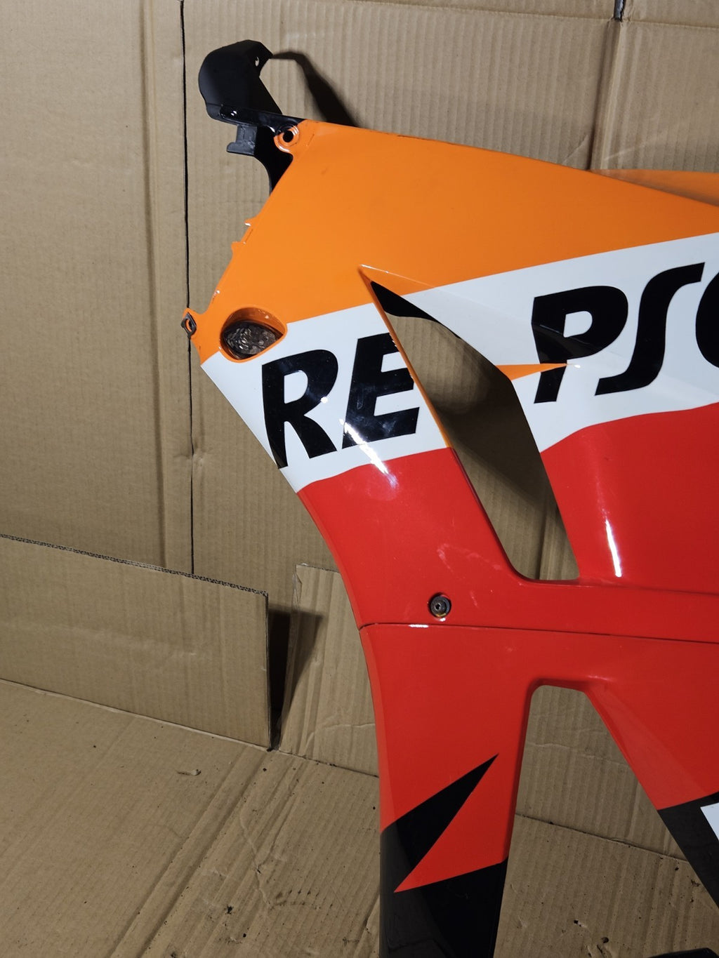 2013 Honda CBR600RR CBR 600RR Aftermarket Repsol Left Side Fairing Panel Cowl4