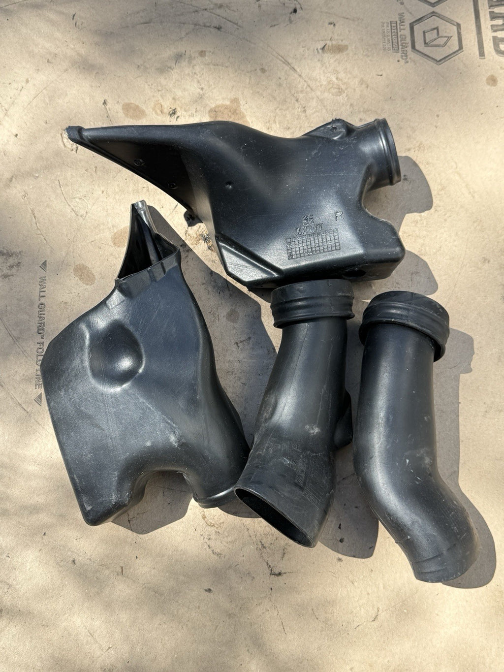 05-06 Honda CBR600RR Aftermarket Ram Air Intake Duct Tube Snorkel Cowl Inlet