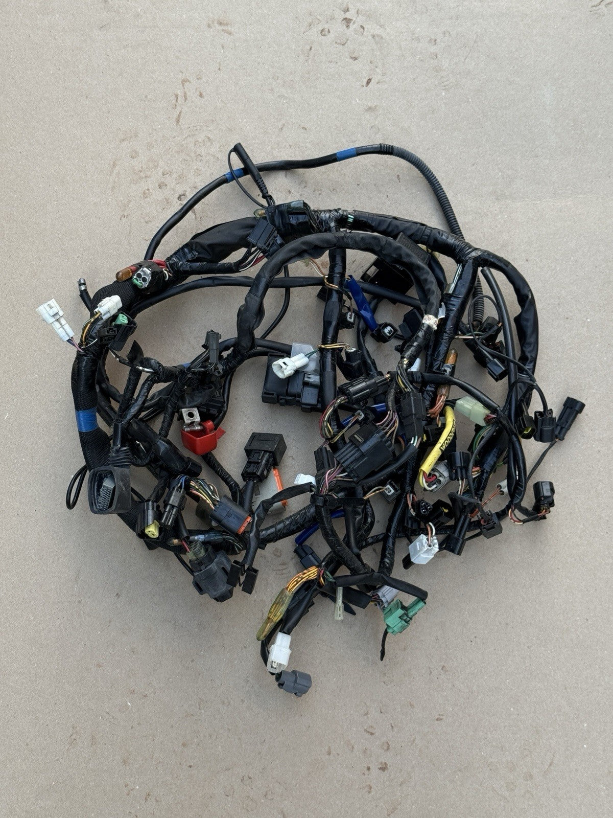 09-16 2012 SUZUKI GSXR 1000 OEM MAIN ENGINE WIRING HARNESS MOTOR WIRE LOOM