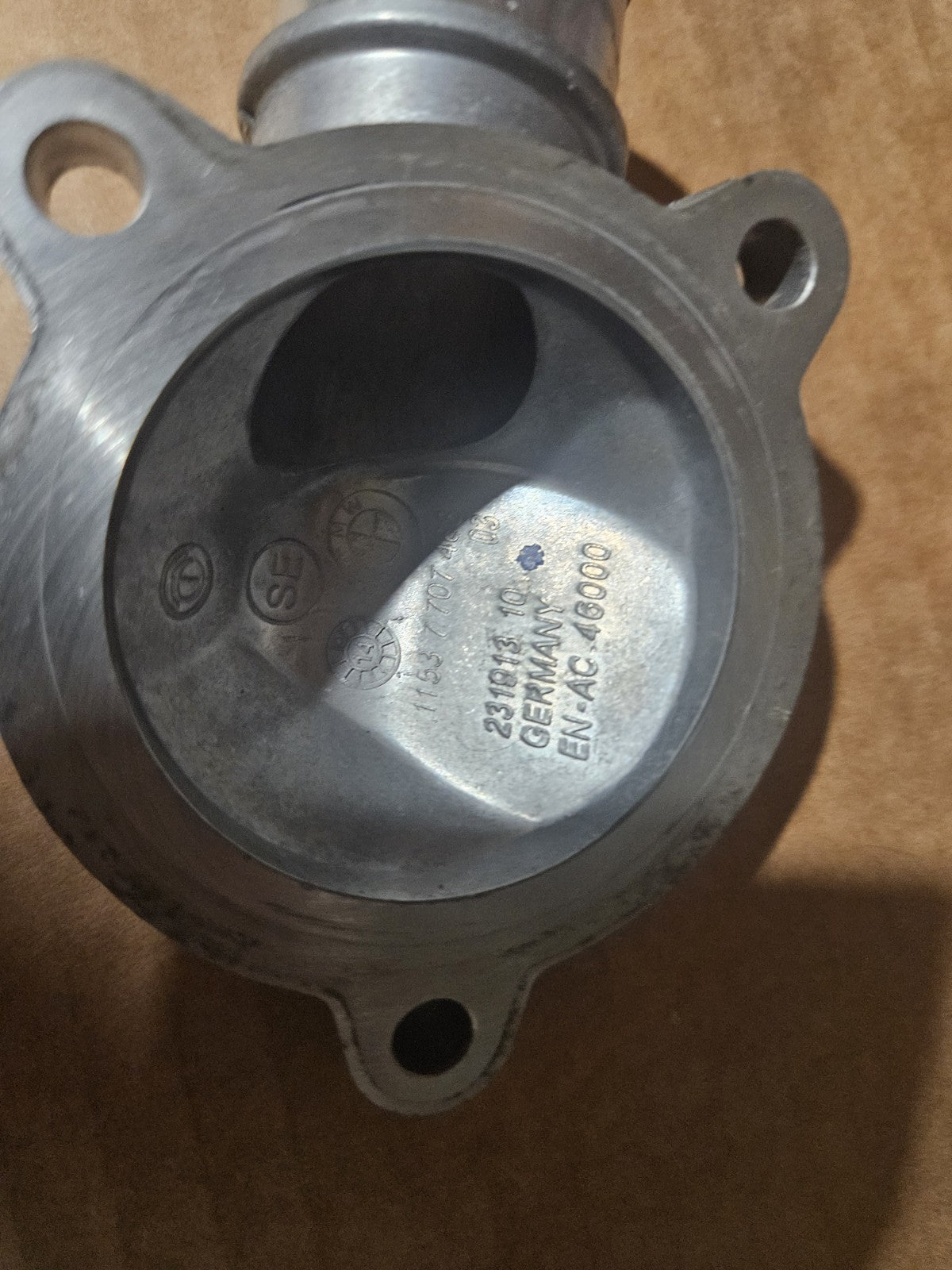 2015-2018 BMW S1000RR Thermostat Housing Cover OEM 11537707488