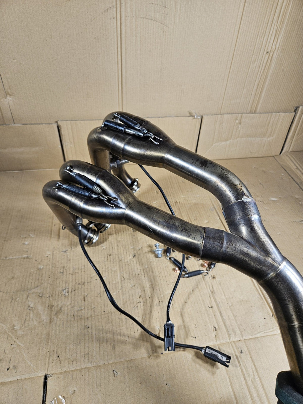 2012 BMW S1000RR Akrapovic Full Exhaust System Headers Slip On Muffler Complete14