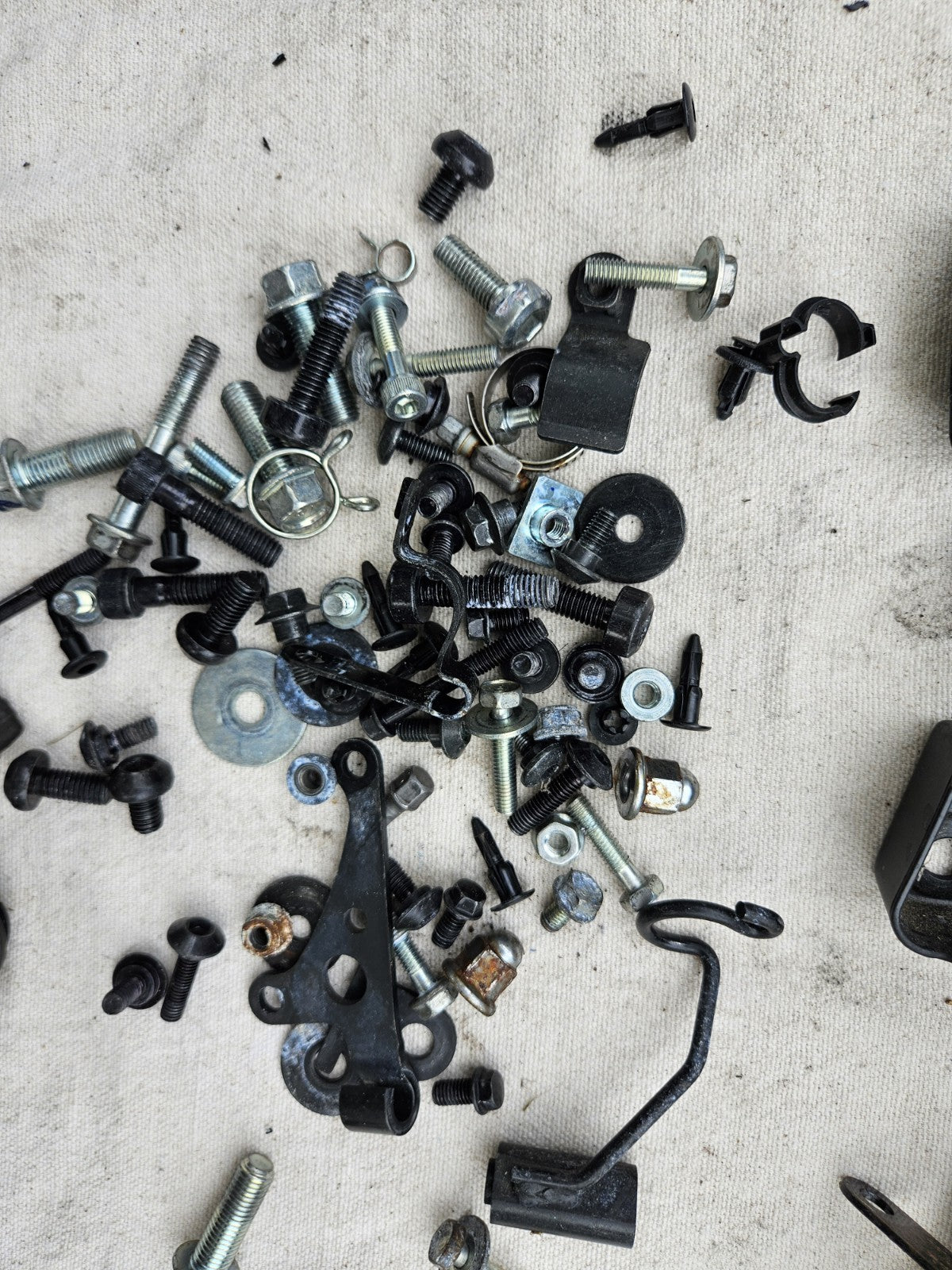 2018 Honda Rebel 300 CMX300 OEM Hardware Lot Nuts Bolts Screws Brackets Washers2