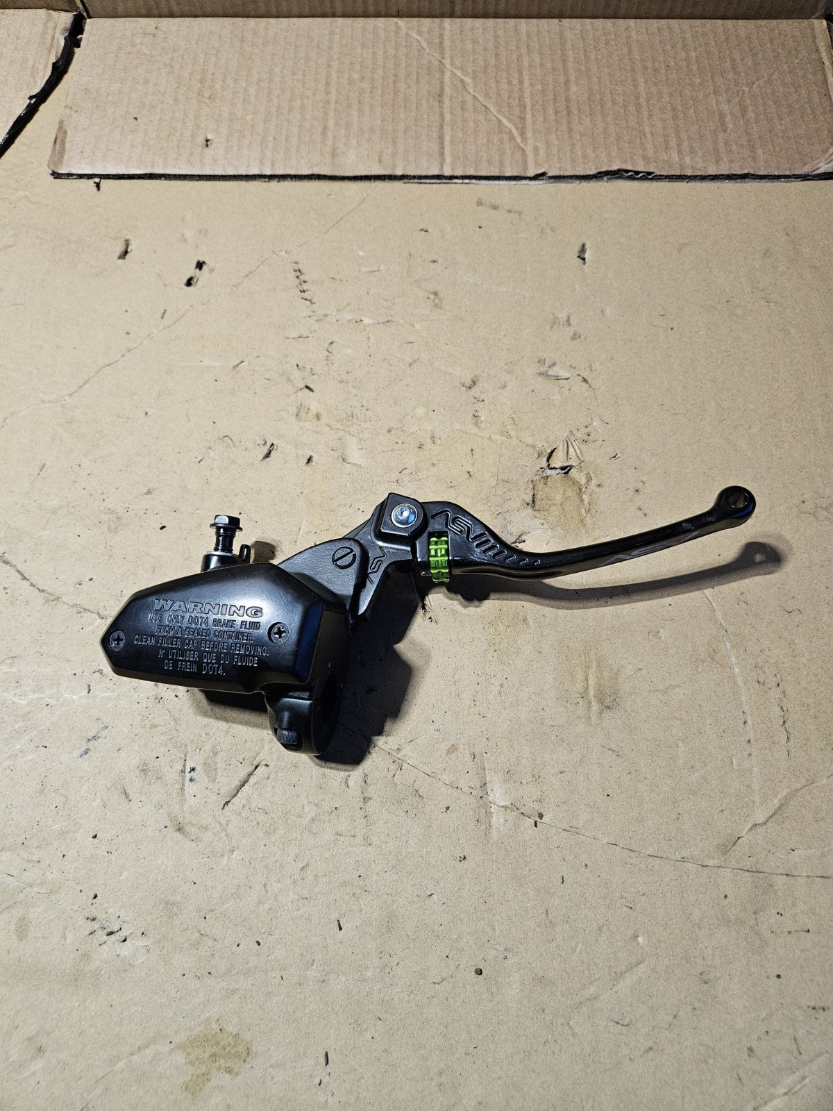 17-21 Kawasaki Ninja 650 EX650 ABS OEM Front Brake Master Cylinder 43015-06472
