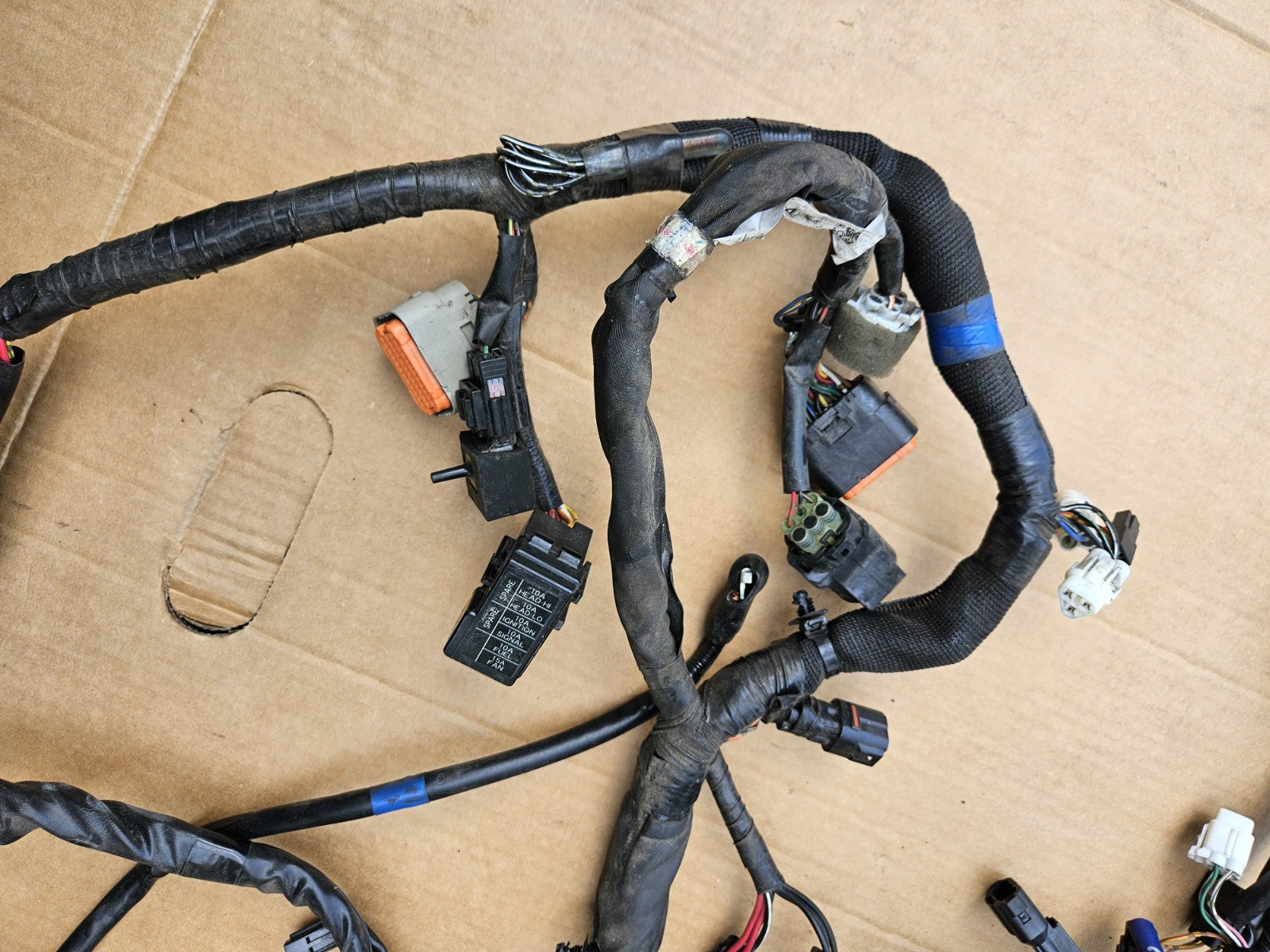 2012-2015 Suzuki GSXR 1000 Main OEM Engine Wiring Harness Motor Wire Loom ECU