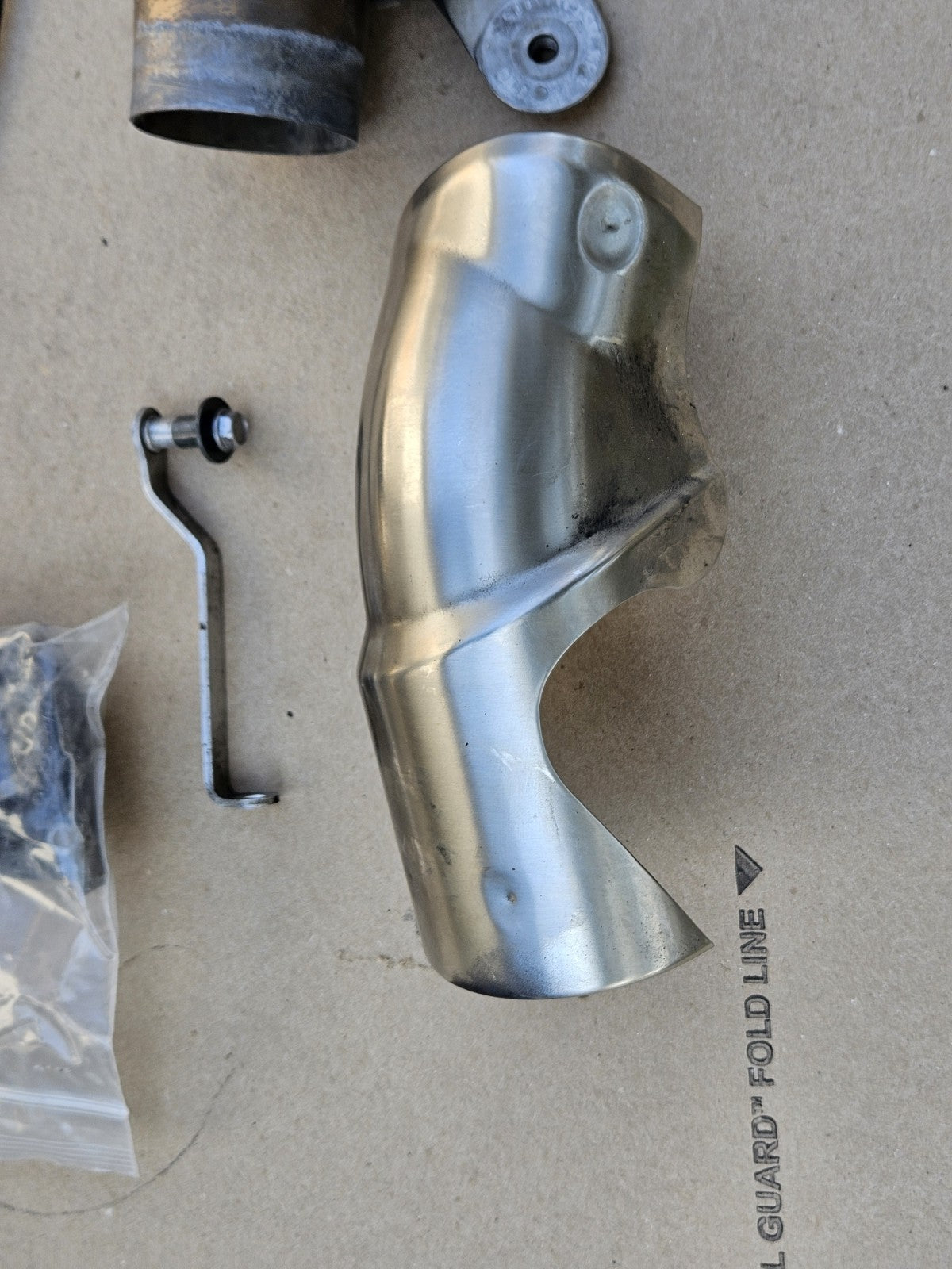 09-14 BMW S1000RR S1000R OEM Muffler Exhaust Silencer Factory Stock Pipe