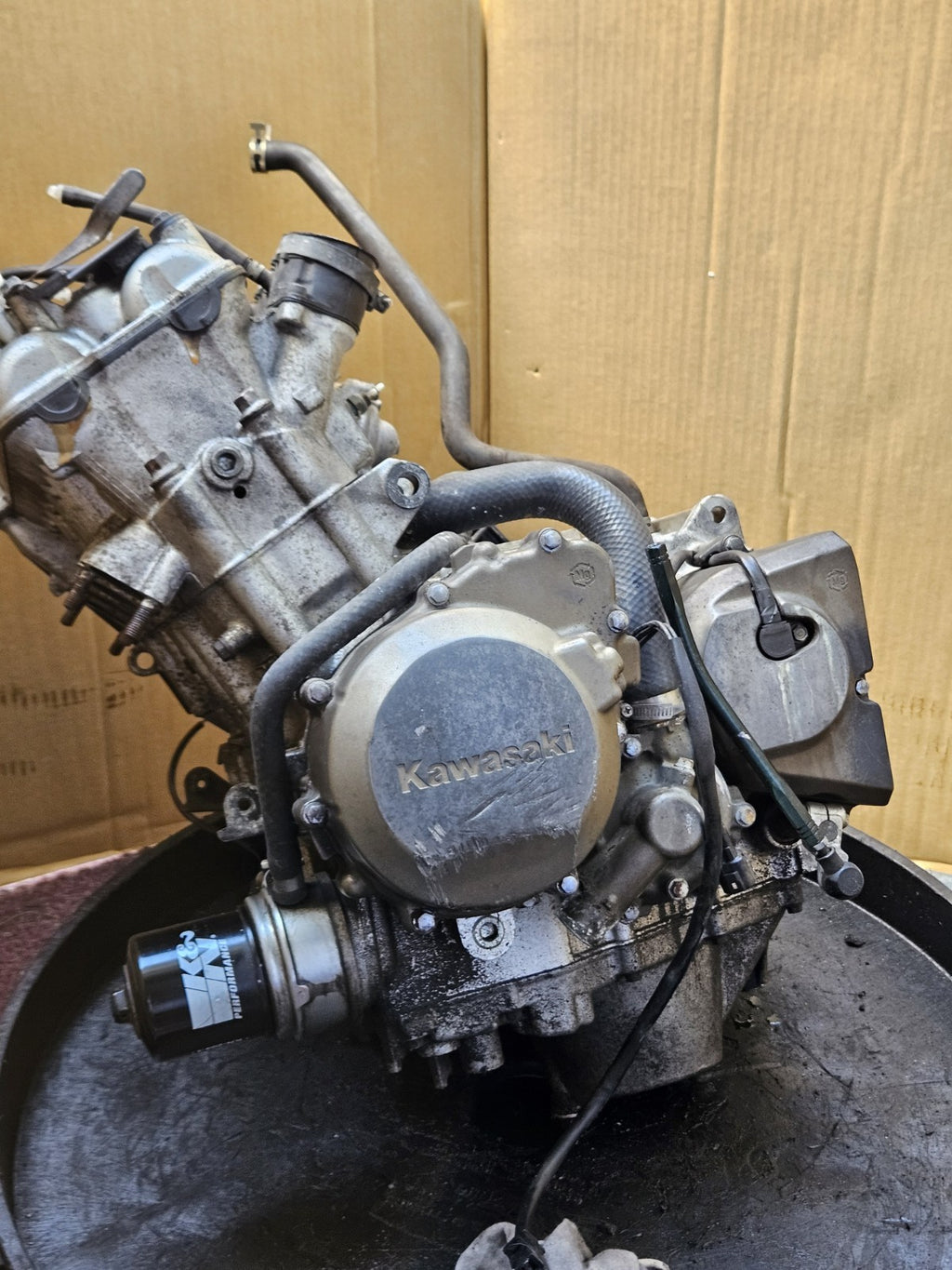 99 Kawasaki ZX6R OEM Engine Motor Complete Engine Free Ship15
