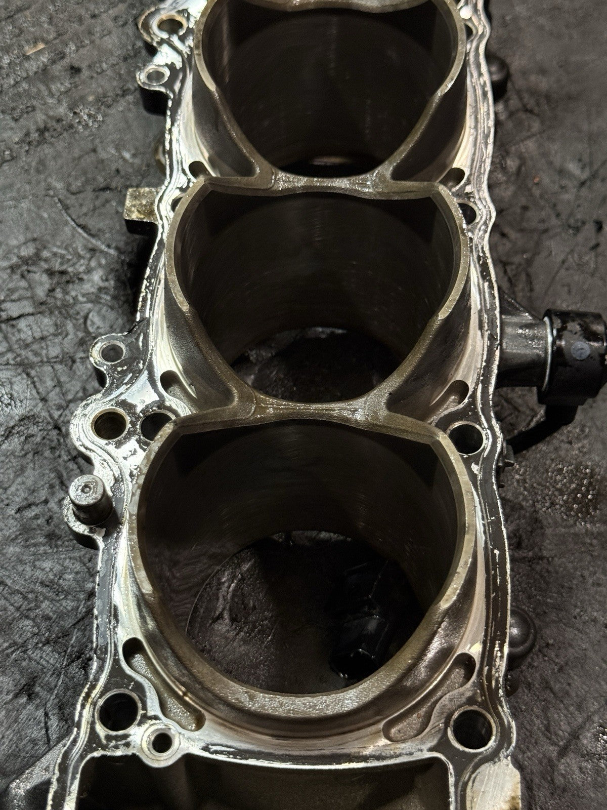 08-11 Honda CBR1000RR Cylinder Jugs Barrels Engine Block OEM 2008 Honda CBR12