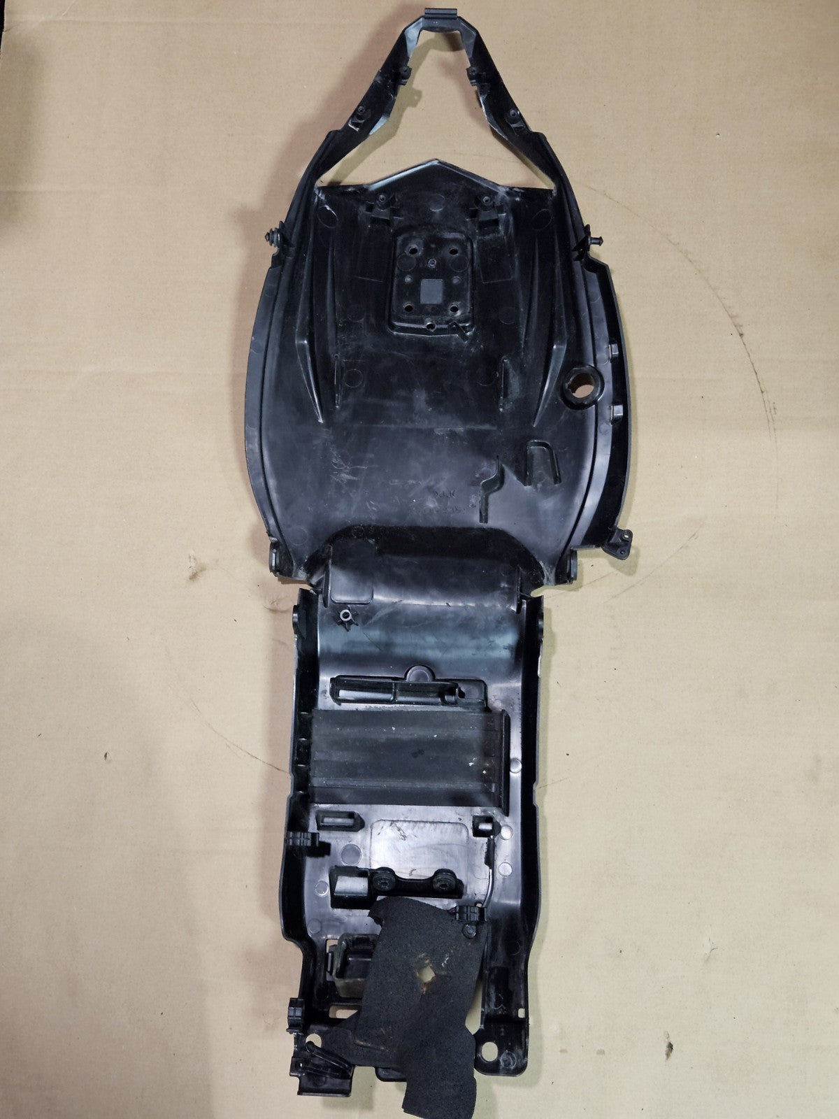 2018-2025 Kawasaki Ninja ZX6R OEM Rear Back Tail Undertail Battery Tray Plastic