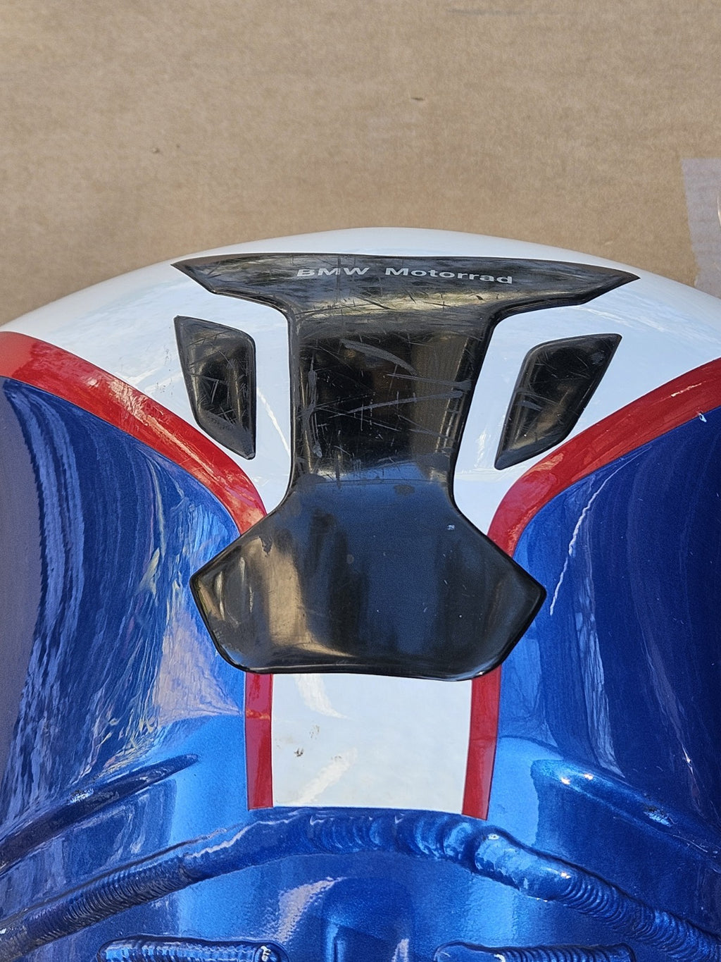 10-18 BMW S1000RR OEM Fuel Gas Tank Petrol Reservoir Factory Genuine Tank BLUE