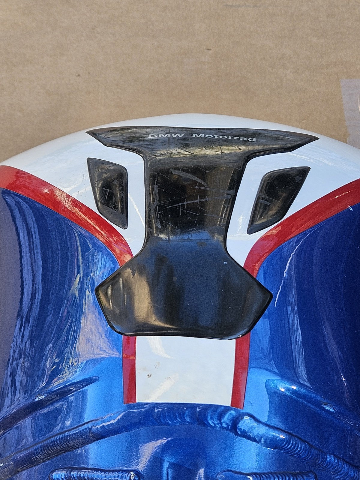 10-18 BMW S1000RR OEM Fuel Gas Tank Petrol Reservoir Factory Genuine Tank BLUE