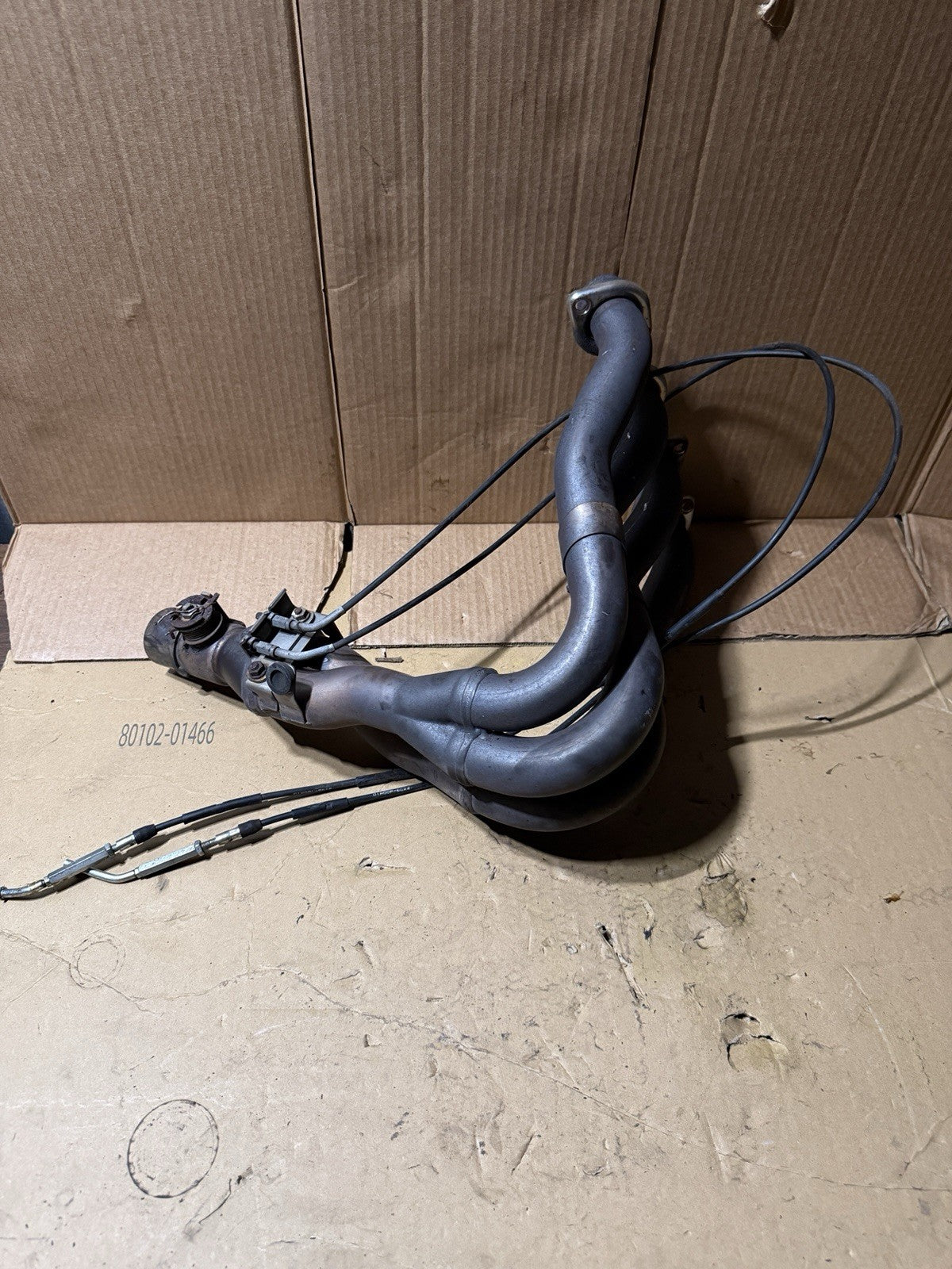 2006-2007 Suzuki GSXR600 GSX-R600 K6 K7 OEM Exhaust Header Manifold 14100-01H0010
