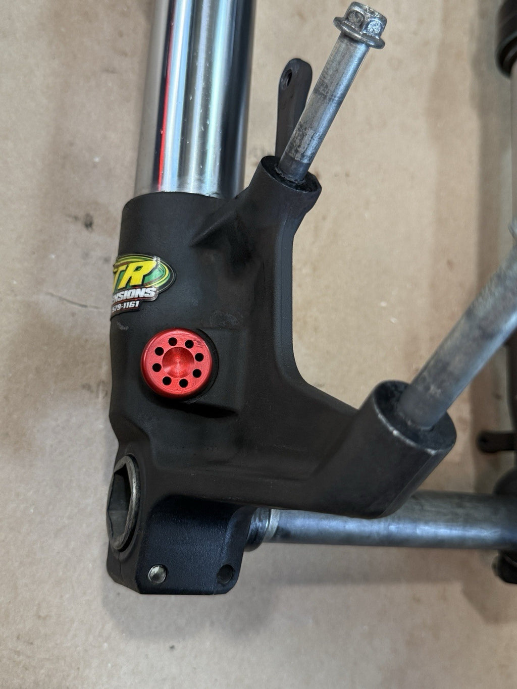 09-16 GSXR1000 K-Tech DDS Front Fork DDS Fork Cartridges Steering Stabilizer