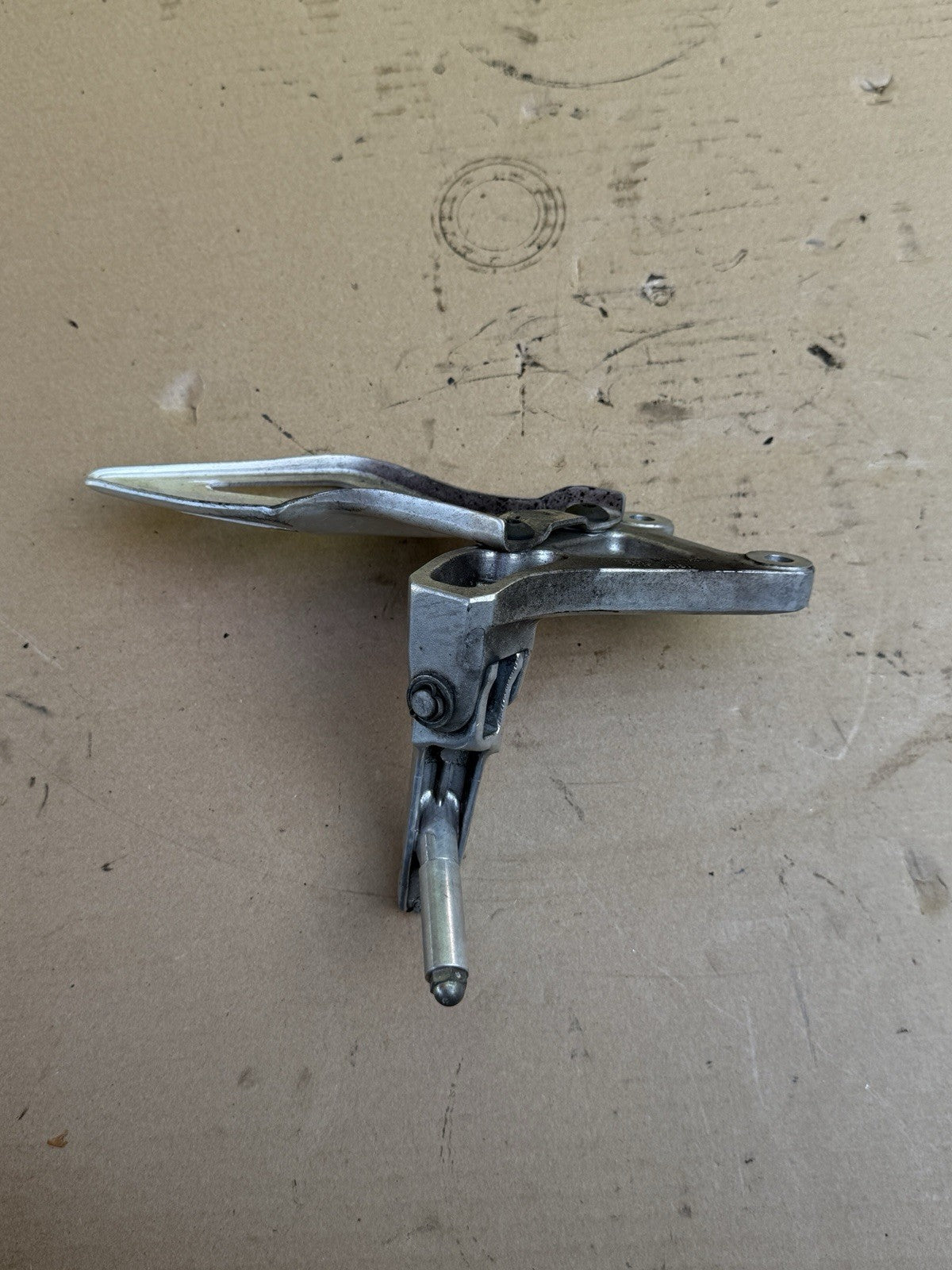 2008-2009 Honda CBR1000RR OEM Left Rearset Foot Peg Bracket Holder 50700-MFL-0002