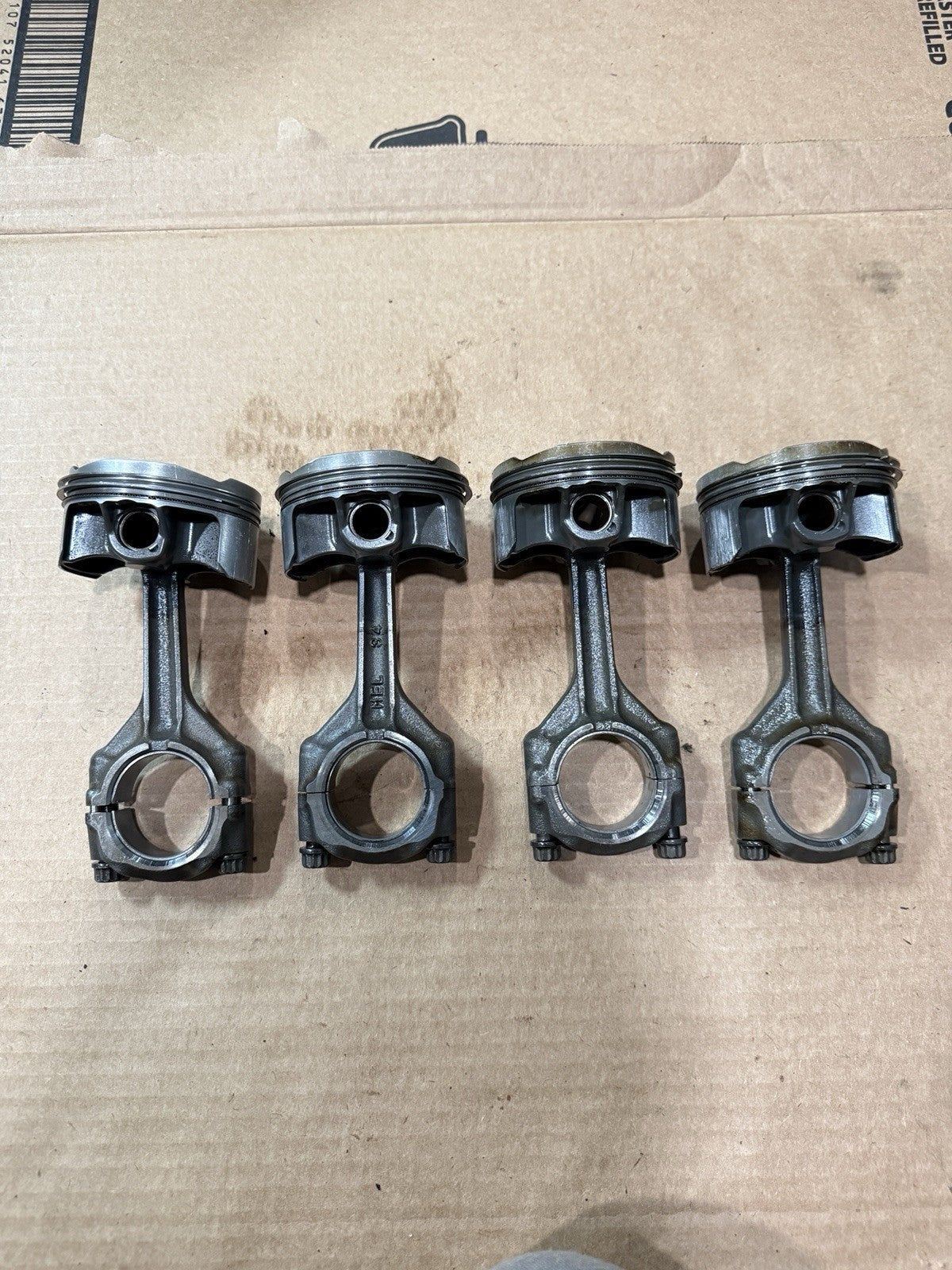 06-07 Honda CBR1000RR Engine Motor Block Pistons Rods Set OEM Bottom End