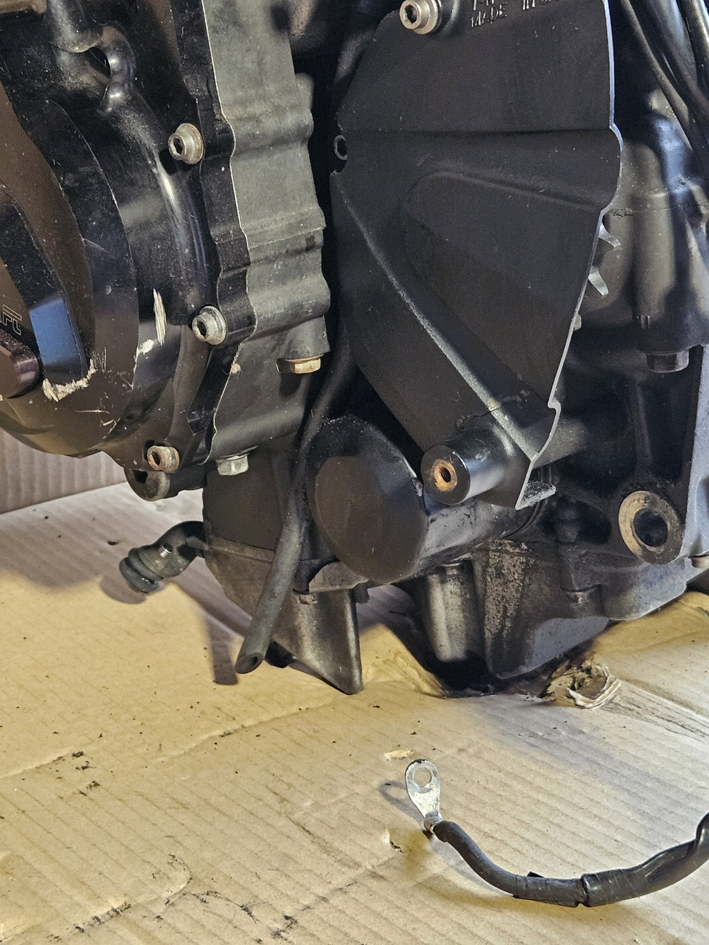 08-16 Yamaha R6 YZF-R6 YZF R6 Engine Motor READ COMPLETE ENGINE Running6