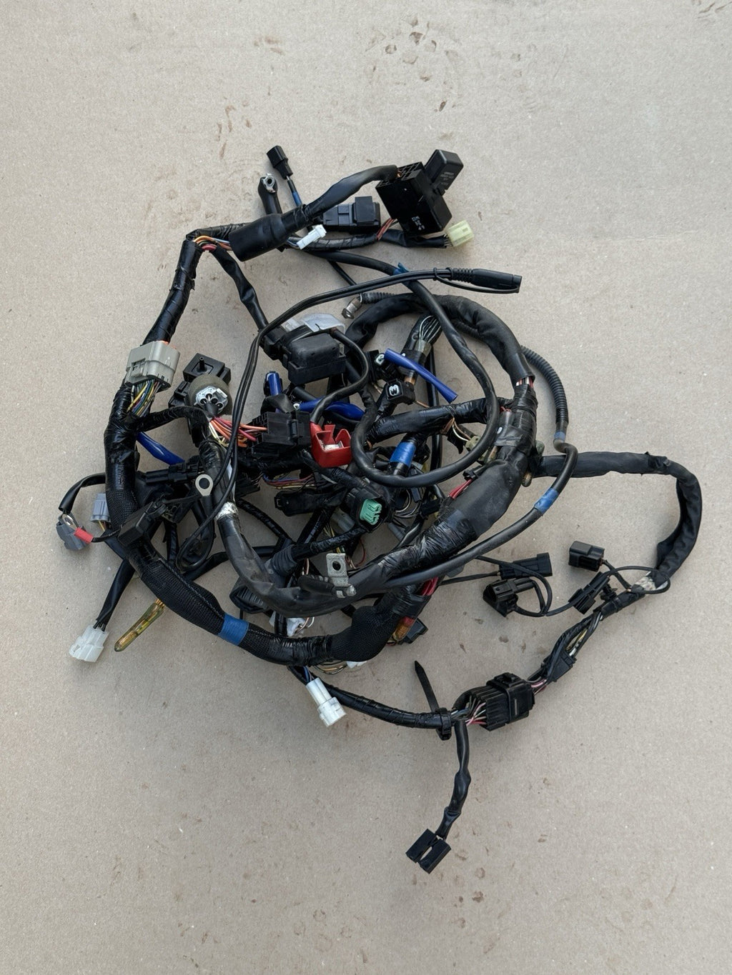 09-16 2012 SUZUKI GSXR 1000 OEM MAIN ENGINE WIRING HARNESS MOTOR WIRE LOOM