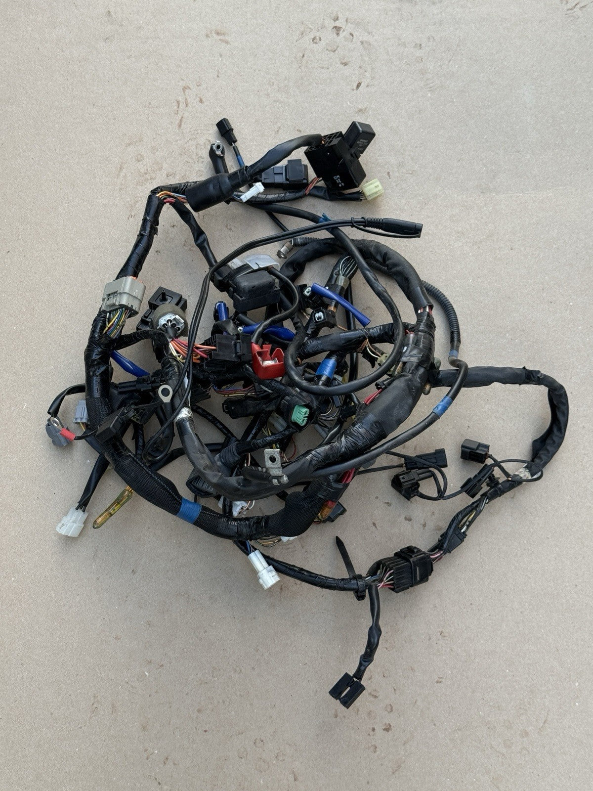09-16 2012 SUZUKI GSXR 1000 OEM MAIN ENGINE WIRING HARNESS MOTOR WIRE LOOM