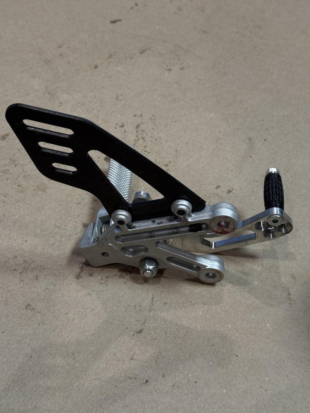 21-24 Aprilia RSV4 1100 OEM Left Front Foot Peg Footpeg Shifter Assembly Genuine