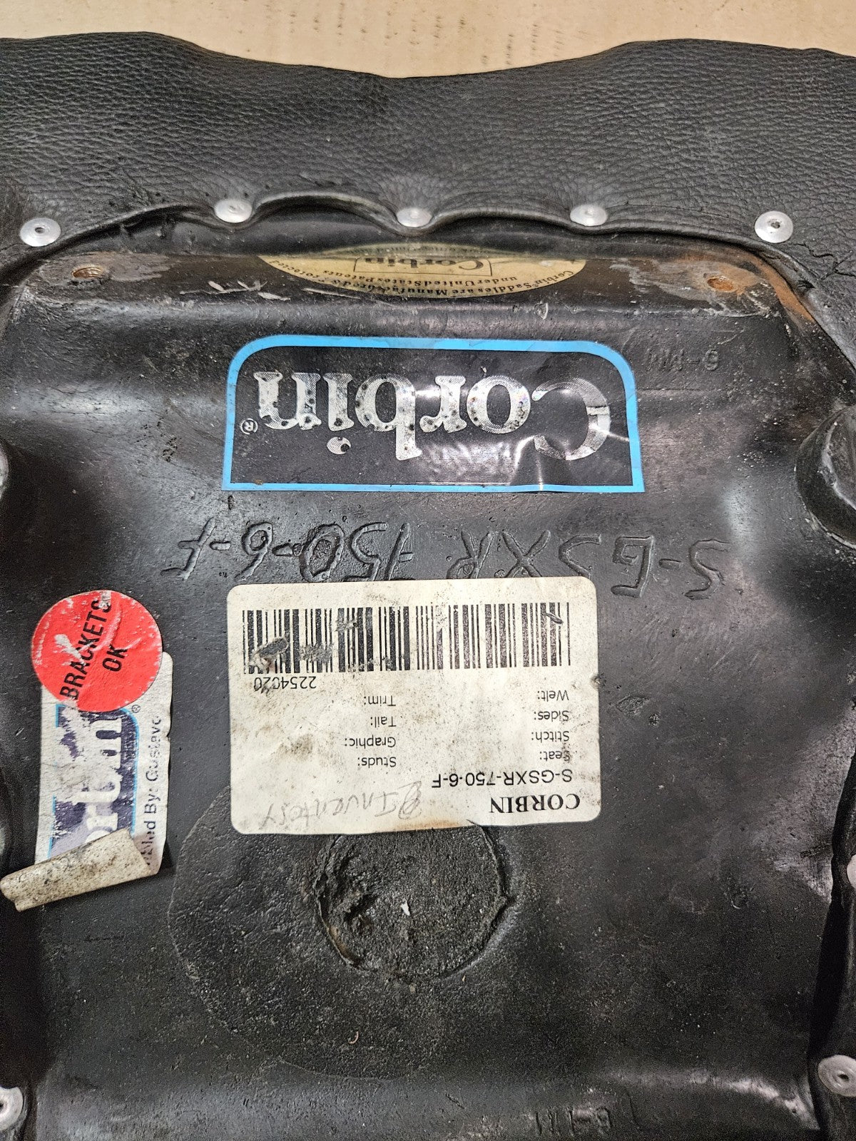 Suzuki GSXR600 GSXR750 Corbin Front Rider Seat Saddle Driver S-GSXR-750-6Fv8