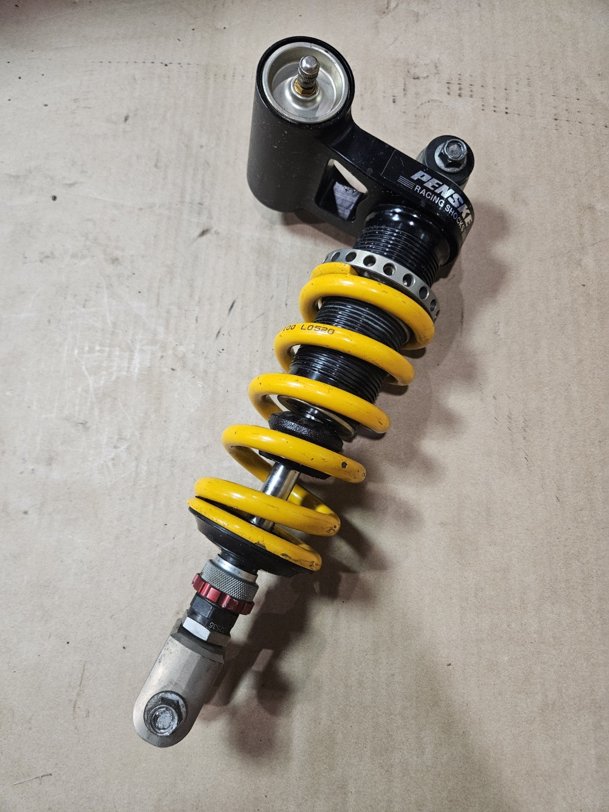 2005 2006 Suzuki GSXR600 GSXR750 Penske Racing Rear Shock 32535 Ohlins Spring10