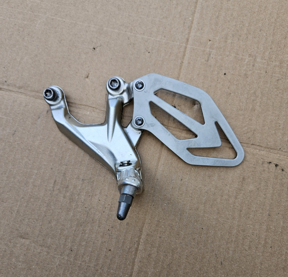 2015 BMW S1000RR Left Rearset Front Foot Peg Bracket Footrest Shifter Pedal Pair