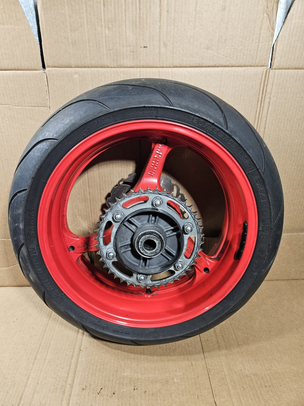 2006 Honda CBR1000RR Wheel Set Front & Rear OEM 44650MELD20ZB 2006-2007 READ23