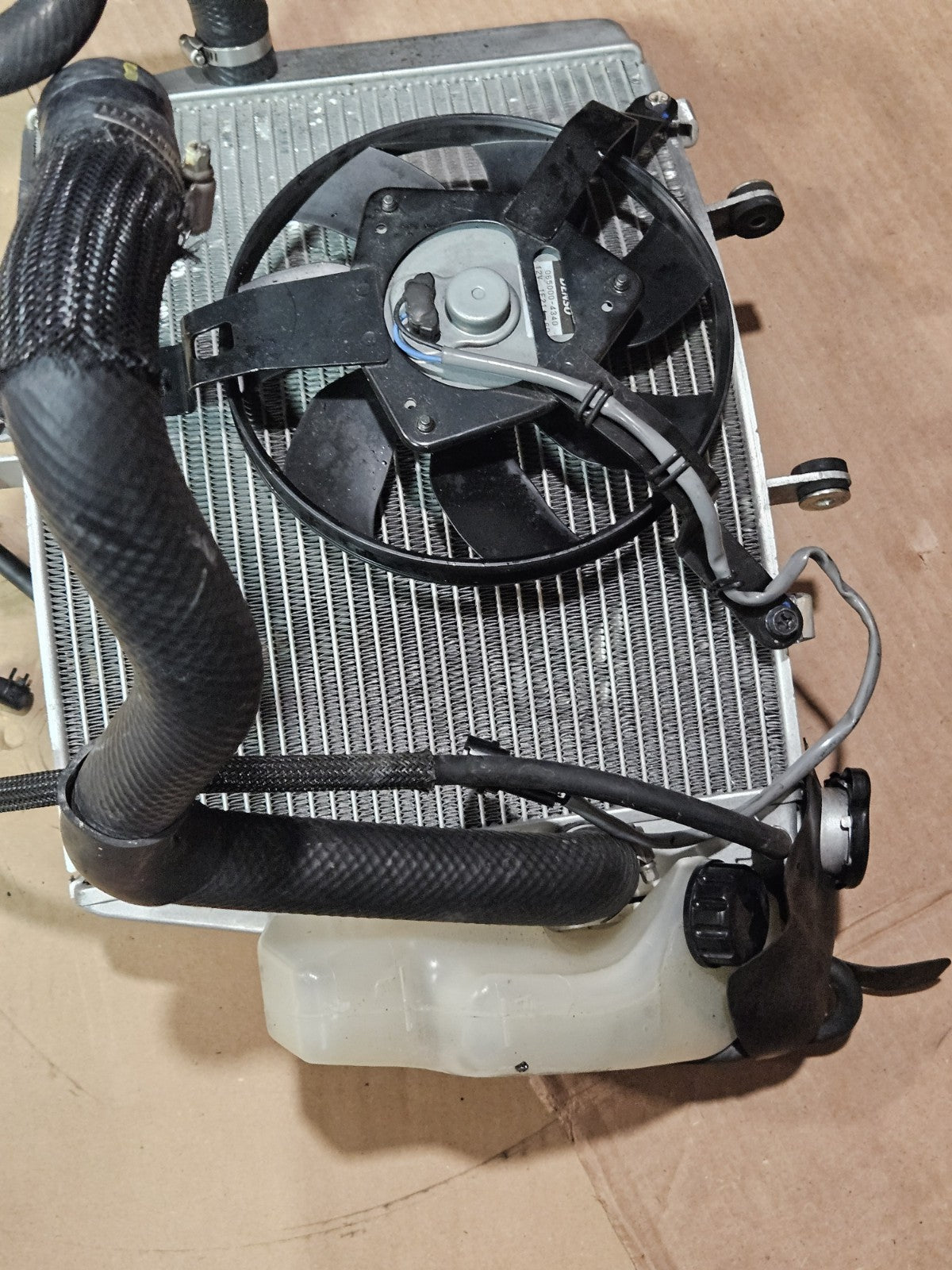 13-25 KAWASAKI NINJA ZX6R ZX636 Radiator Engine Cooling Fans Reservoir OEM