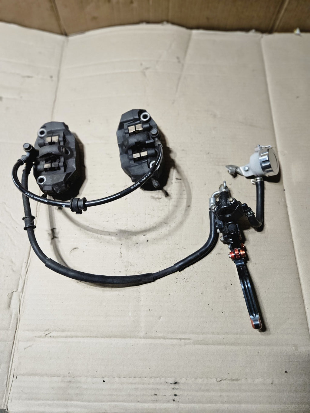 2006-2007 Suzuki GSXR600 GSXR750 Front Brake Calipers Master Cylinder OEM1